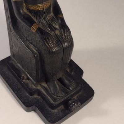 Sale Photo Thumbnail #319: Antique Cold-Painted Vienna Erotic Bronze Egyptian Deity 'Naughty'- Approx 5 7/8" Tall