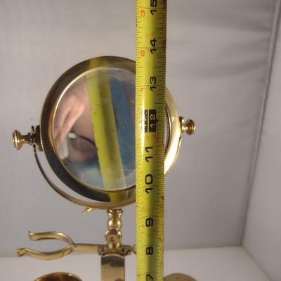 Sale Photo Thumbnail #337: Antique Brass Shaving Stand