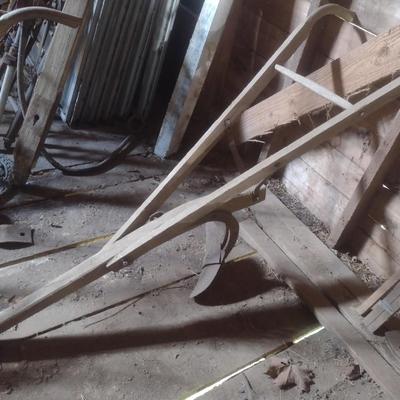 Antique Horse Drawn Single Row Plow