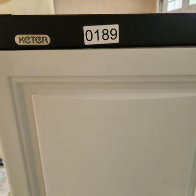 Keter Storage Cabinet 26x17x60