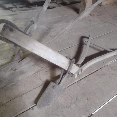 Pair of Antique Horse Drawn Plows for Parts