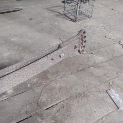 Antique Horse Drawn Single Row Turn Plow