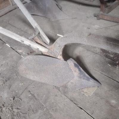 Antique Horse Drawn Single Row Turn Plow