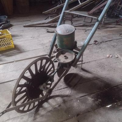 Vintage Oliver Push Planter