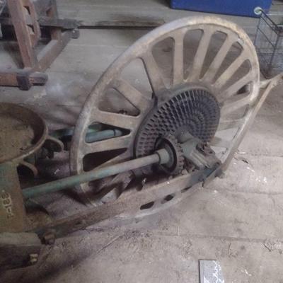 Vintage Oliver Push Planter