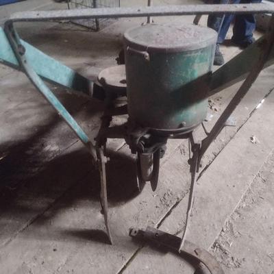 Vintage Oliver Push Planter