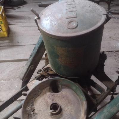 Vintage Oliver Push Planter