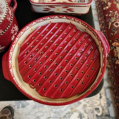 Large Lot of TempTations Temp tations by Tara Serving Dishes , Bowls, Trays