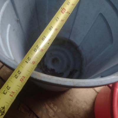 Composite Fortiflex Feed Pail and Waste Receptacle