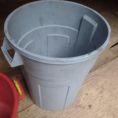 Composite Fortiflex Feed Pail and Waste Receptacle