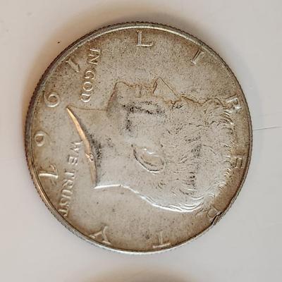 Four Kennedy Half Dollars