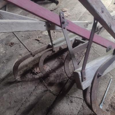 Pair of Vintage Horse Drawn Cultivators