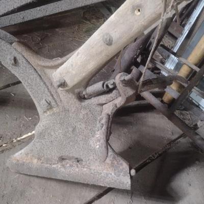 Antique Horse Drawn Single Row Clod Buster