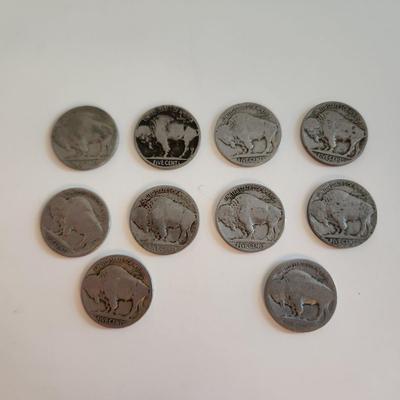 Collection of Buffalo Nickels