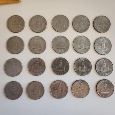 20 Kennedy Bicentennial Half Dollars