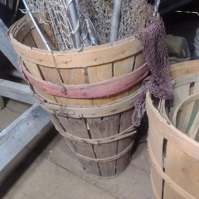Assortment of Harvesting Baskets Various Sizes