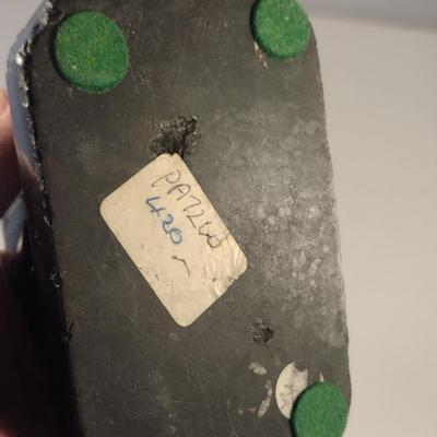 Sale Photo Thumbnail #381: Carved Dog Figurine- Approx 6 1/2" Tall.  Possible stone bookend.