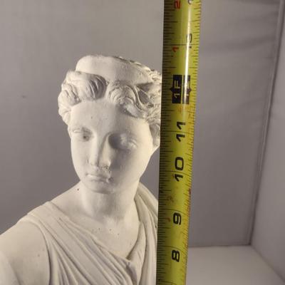 Sale Photo Thumbnail #392: Artemis Bust Statue- Approx 12 3/4" Tall