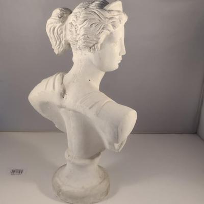 Sale Photo Thumbnail #389: Artemis Bust Statue- Approx 12 3/4" Tall