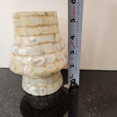 Mother of Pearl Candle Holder