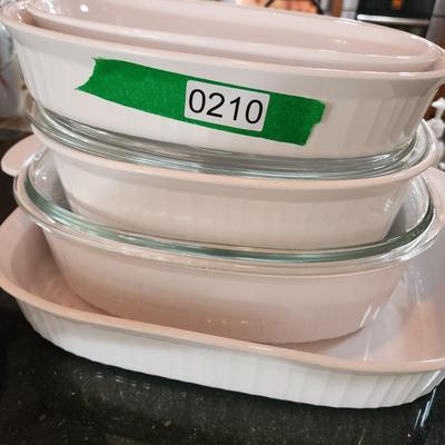 Lot of Corningware Dishes