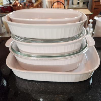 Lot of Corningware Dishes