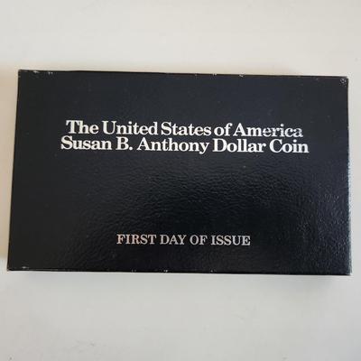 First Day Issue Susan B. Anthony Coins