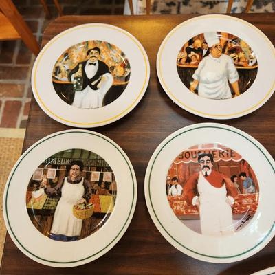 Guy Buffet Collection The Charge of the Bottle Brigade Eshenbach Porzellan Germany and L'Etalage Collection