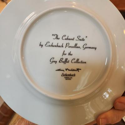 Guy Buffet Collection The Charge of the Bottle Brigade Eshenbach Porzellan Germany and L'Etalage Collection