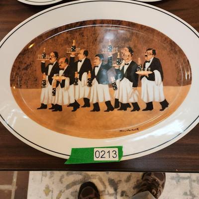 Guy Buffet Collection The Charge of the Bottle Brigade Eshenbach Porzellan Germany and L'Etalage Collection