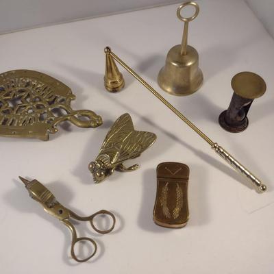 Sale Photo Thumbnail #428: Collection of Brass Home Decor.  Please see all pictures for selection.