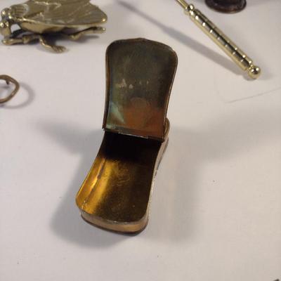 Sale Photo Thumbnail #436: Collection of Brass Home Decor.  Please see all pictures for selection.