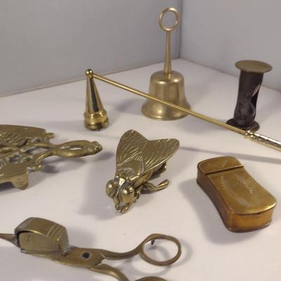 Sale Photo Thumbnail #430: Collection of Brass Home Decor.  Please see all pictures for selection.