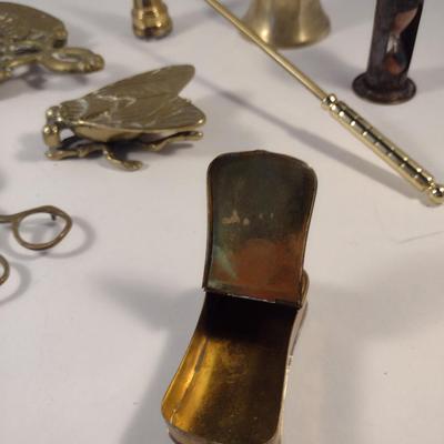 Sale Photo Thumbnail #437: Collection of Brass Home Decor.  Please see all pictures for selection.