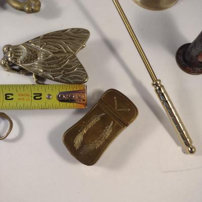 Sale Photo Thumbnail #432: Collection of Brass Home Decor.  Please see all pictures for selection.