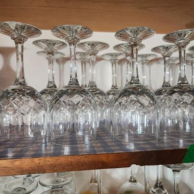 Large Lot of Glasses , Stemware, Tumblers
