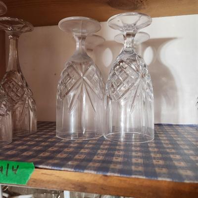 Large Lot of Glasses , Stemware, Tumblers