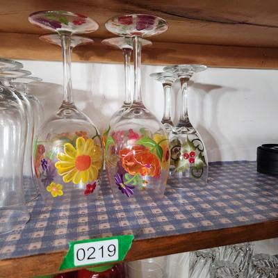 Large Lot of Glasses , Stemware, Tumblers