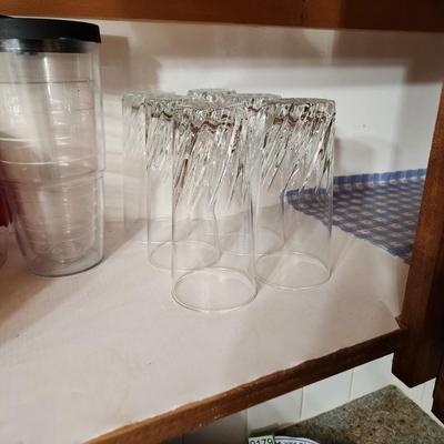 Large Lot of Glasses , Stemware, Tumblers