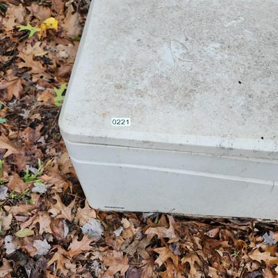 Large Lifetime Outdoor Patio Storage Box 60x24x27