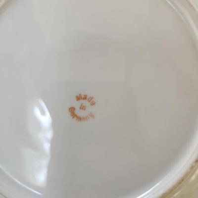 4 Vintage Collectable Plates Victoria Carlsbad Austria Made in Germany