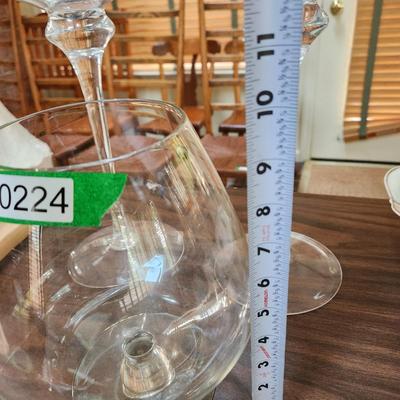 3 very Large Decor Glasses