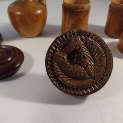 Sale Photo Thumbnail #454: Collection of Wooden House Wares/Home Decor