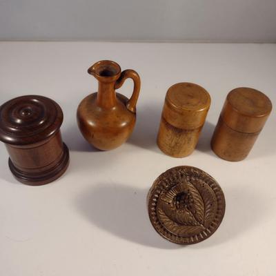 Sale Photo Thumbnail #451: Collection of Wooden House Wares/Home Decor