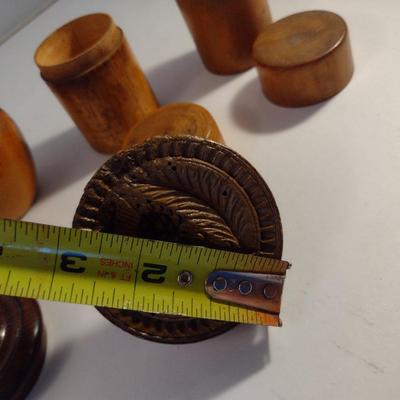 Sale Photo Thumbnail #456: Collection of Wooden House Wares/Home Decor