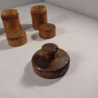 Sale Photo Thumbnail #457: Collection of Wooden House Wares/Home Decor