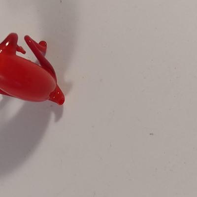 Sale Photo Thumbnail #517: Collection of Antique Miniature Glass Figurines.  Please review pictures carefully- items may have chipping/missing parts.