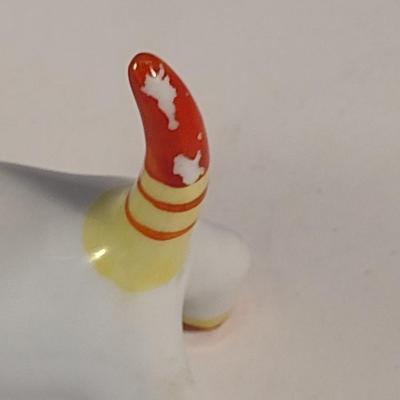 Sale Photo Thumbnail #531: Pair of Mid-Century Walter Bosse Metzler Ortloff Cat Figurines.  Please look at all pictures- items have missing paint.