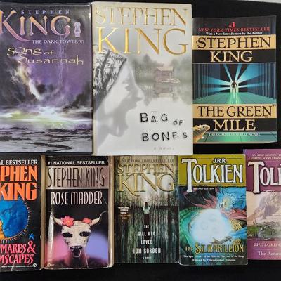 Sale Photo Thumbnail #144: Stephen King Book Lot Bag of Bones
JRR Tolkien