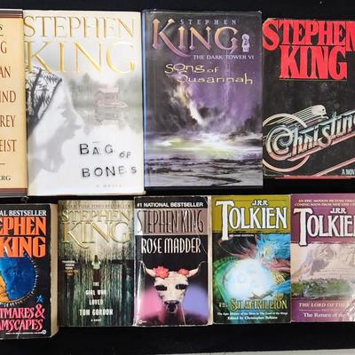 Sale Photo Thumbnail #143: Stephen King Book Lot Bag of Bones
JRR Tolkien